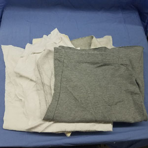 Grey / White Sweatshirt